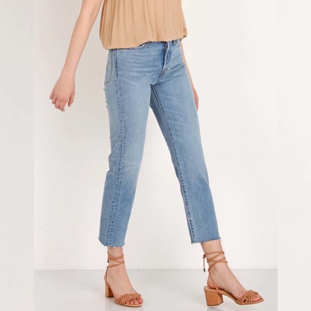 Levi's Wedgie Straight Leg Jean Rough Tide
